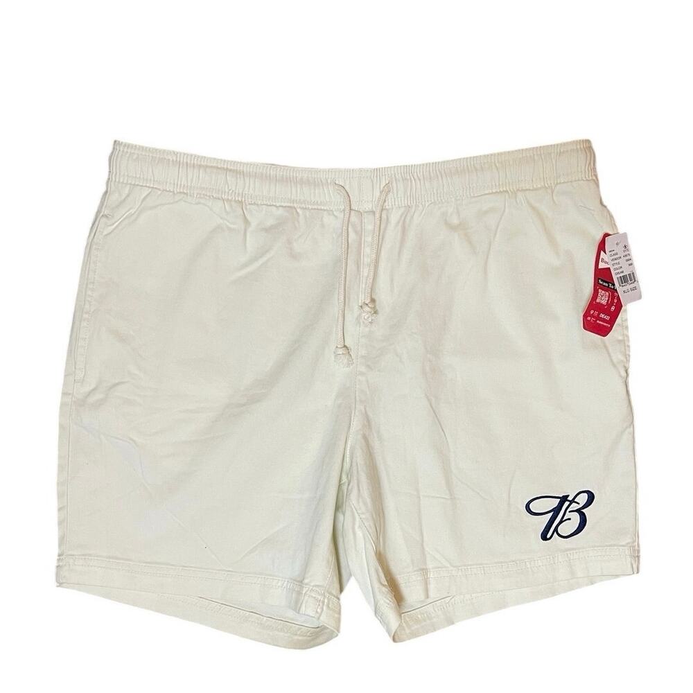 NWT Budweiser X PacSun Shorts Size XL Elastic Drawstring Retro Beer Americana
